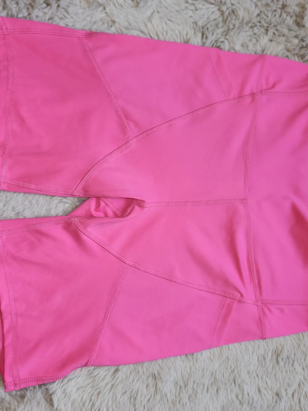 Cycle House by Marika Hot Pink High-Waisted Biker Shorts Size Large